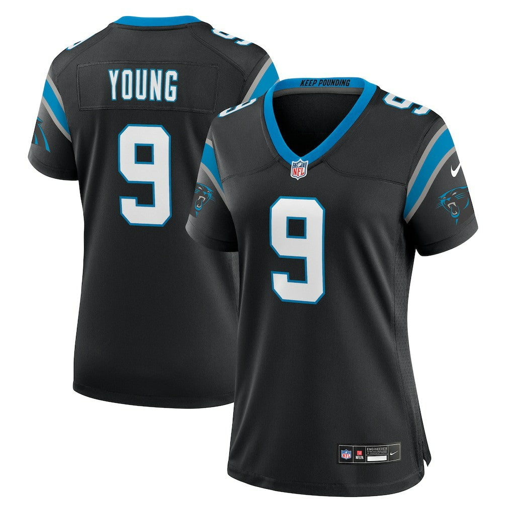 Bryce Young Carolina Panthers Women's Team Game Jersey - Black | Nike on sale