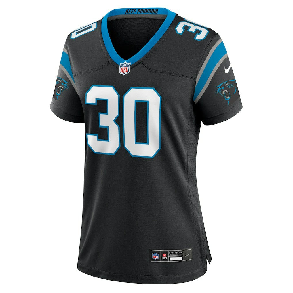 Chuba Hubbard Carolina Panthers Women's Team Game Jersey - Black | Nike outlet