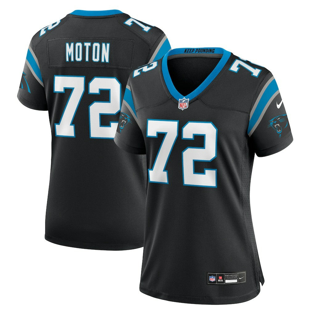 Taylor Moton Carolina Panthers Women's Team Game Jersey - Black | Nike discount