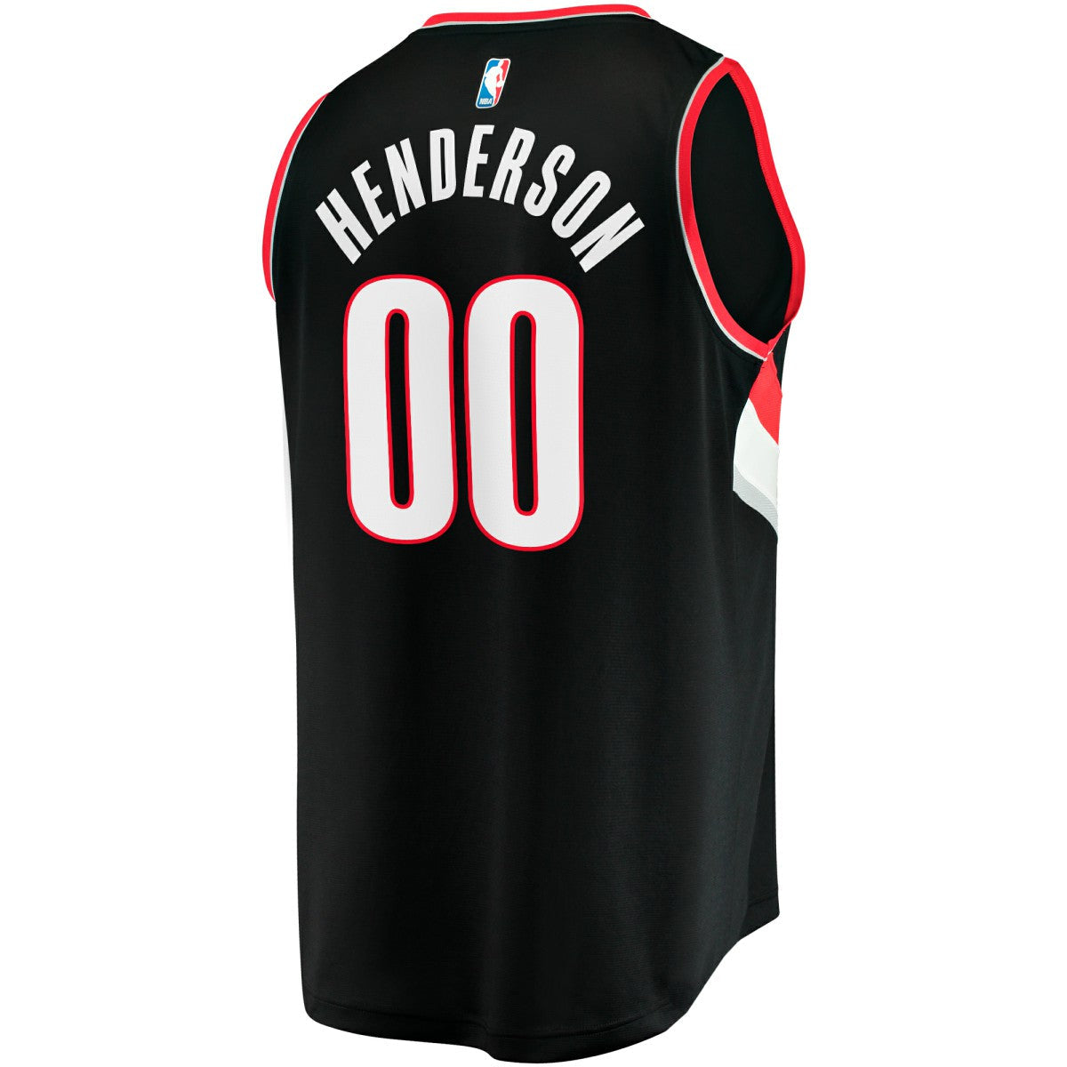 Scoot Henderson Portland Trail Blazers Fast Break Replica Jersey - Icon Edition - Black | Fanatics cheap