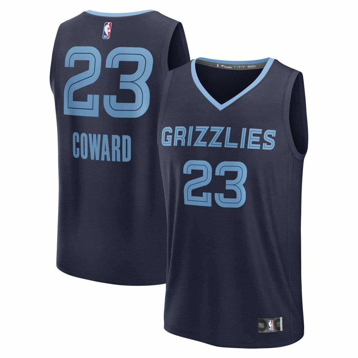 Cedric Coward Memphis Grizzlies 2025 NBA Draft First Round Pick Fast Break Replica Jersey - Icon Edition - Navy | Fanatics cheap