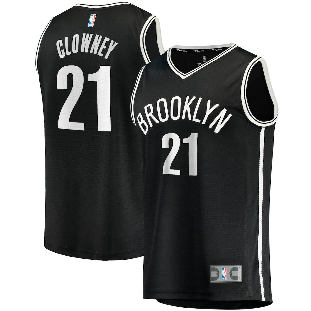 Noah Clowney Brooklyn Nets Youth Fast Break Replica Jersey - Icon Edition - Black | Fanatics outlet