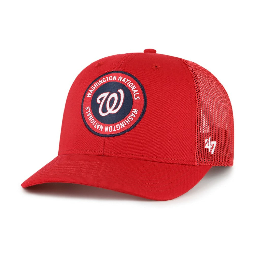 Washington Nationals Unveil Trucker Adjustable Hat - Red | 47 brand