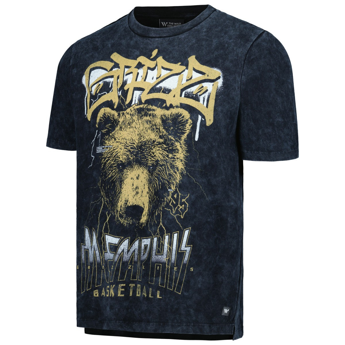 Memphis Grizzlies The Wild Collective Unisex Tour Band T-Shirt - Black discount