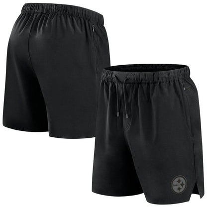 Pittsburgh Steelers Front Office Micro Tonal Shorts - Black on sale