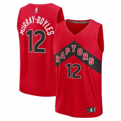 Collin Murray-Boyles Toronto Raptors Youth 2025 NBA Draft First Round Pick Fast Break Replica Jersey - Icon Edition - Red | Fanatics for sale