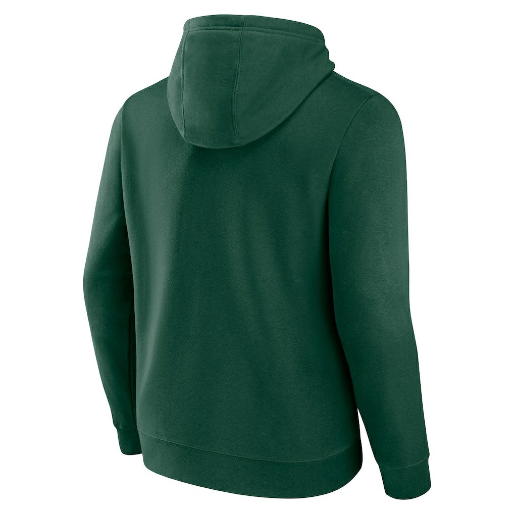 Milwaukee Bucks Primary Logo Pullover Hoodie - Hunter Green | Fanatics shop
