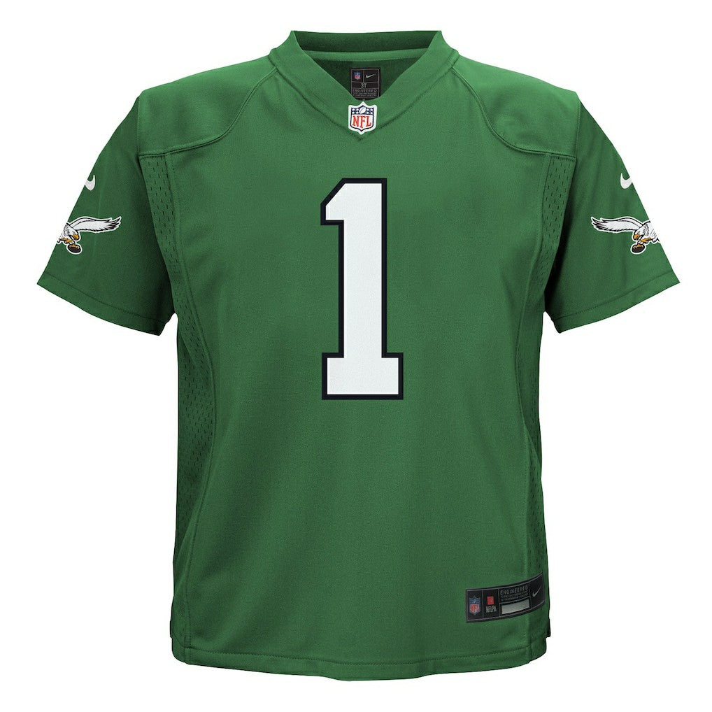 Jalen Hurts Philadelphia Eagles Preschool Game Jersey - Kelly Green | Nike for sale