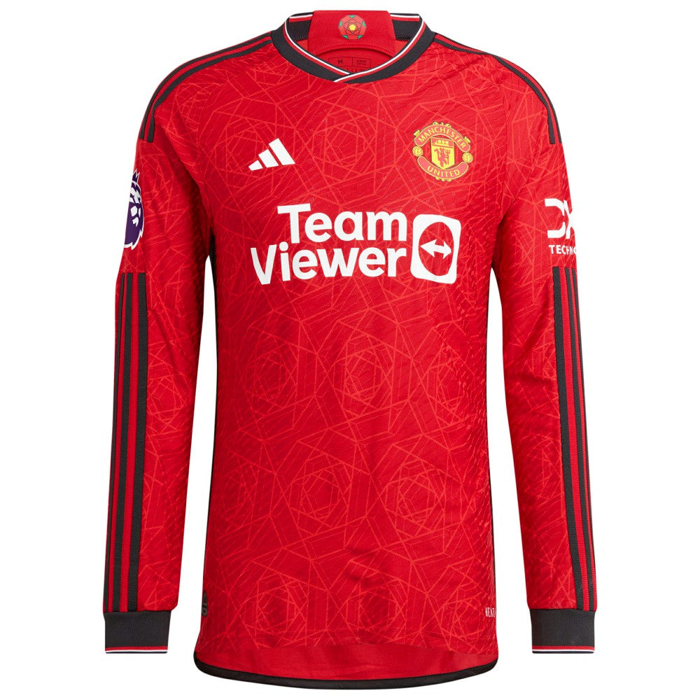 Lisandro Martínez Manchester United 2023/24 Home Long Sleeve Player Jersey - Red | Adidas discount