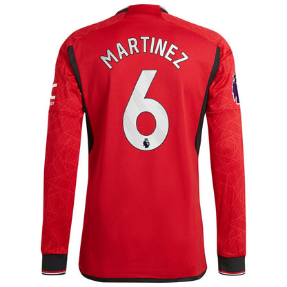 Lisandro Martínez Manchester United 2023/24 Home Long Sleeve Player Jersey - Red | Adidas discount