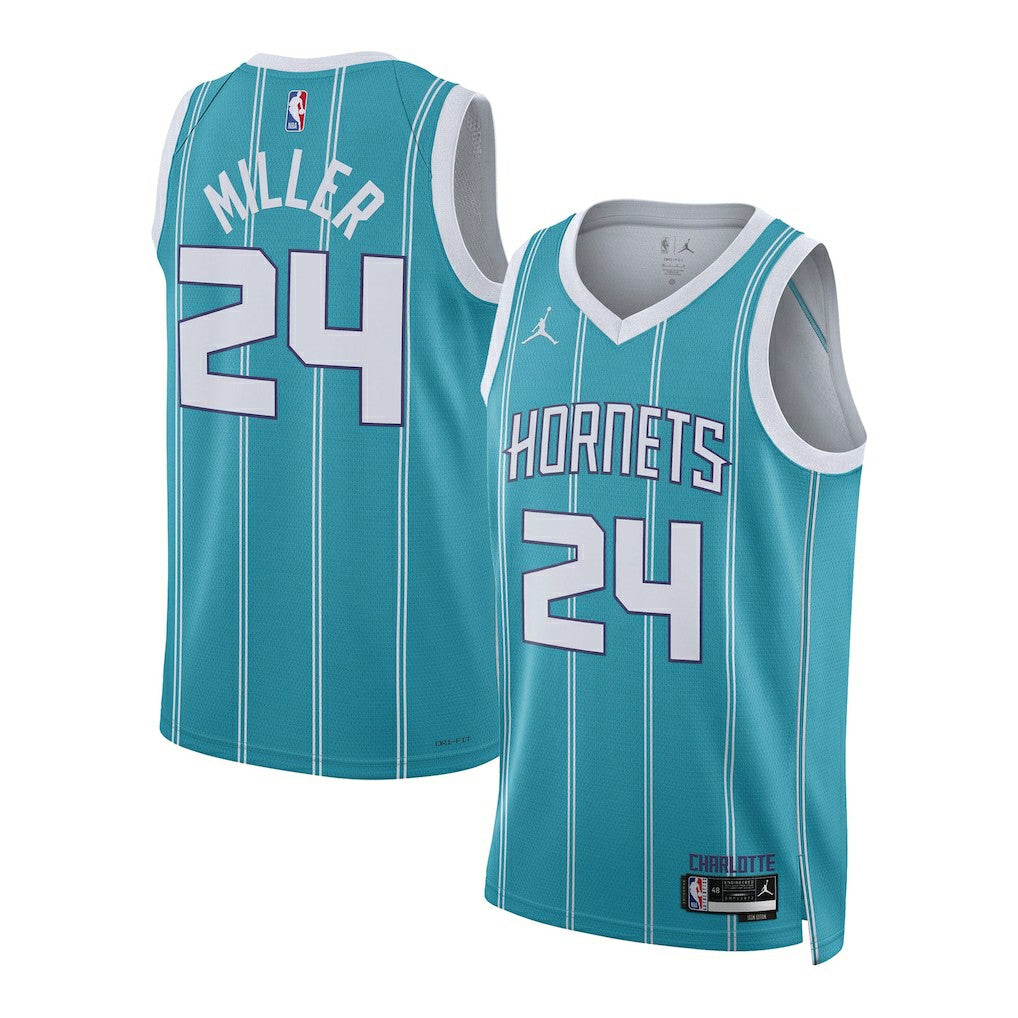 Brandon Miller Charlotte Hornets Unisex NBA Draft Swingman Jersey - Icon Edition - Teal | Nike shop