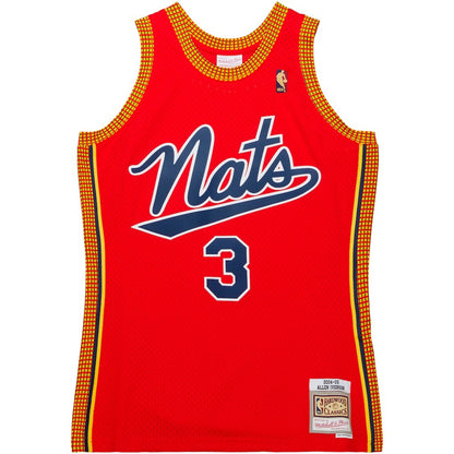 Allen Iverson Philadelphia 76ers 2004/05 Hardwood Classics Swingman Jersey - Red | Mitchell & Ness discount