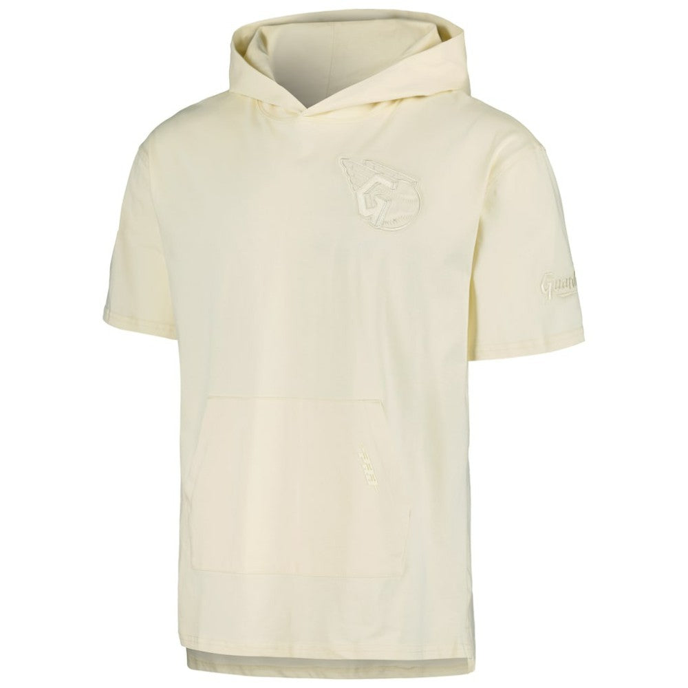 Cleveland Guardians Pro Standard Neutral Hoodie T-Shirt - Cream
