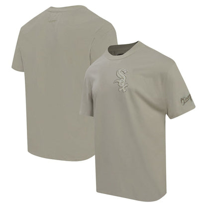 Chicago White Sox Pro Standard Oversized Neutral CJ Dropped Shoulders T-Shirt - Tan