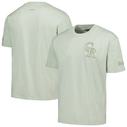Colorado Rockies Pro Standard Oversized Neutral CJ Dropped Shoulders T-Shirt - Mint