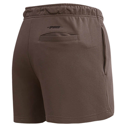 Los Angeles Dodgers Pro Standard Women's Neutral Fleece Shorts - Pink