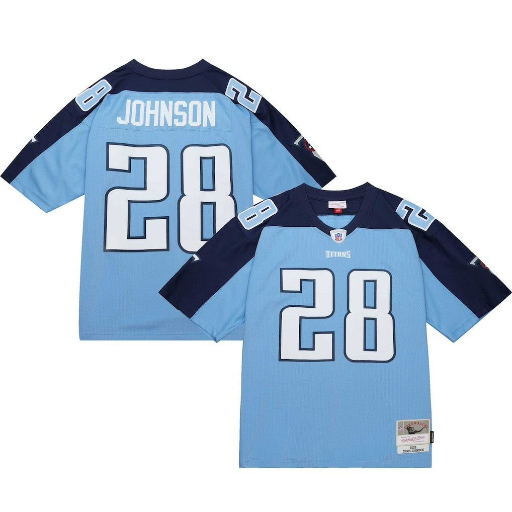 Chris Johnson Tennessee Titans Legacy Replica Jersey - Light Blue cheap