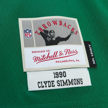 Clyde Simmons Philadelphia Eagles Legacy Replica Jersey - Kelly Green sale
