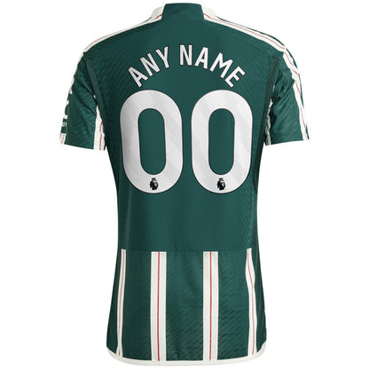 Manchester United 2023/24 Away Custom Jersey - Green | Adidas outlet