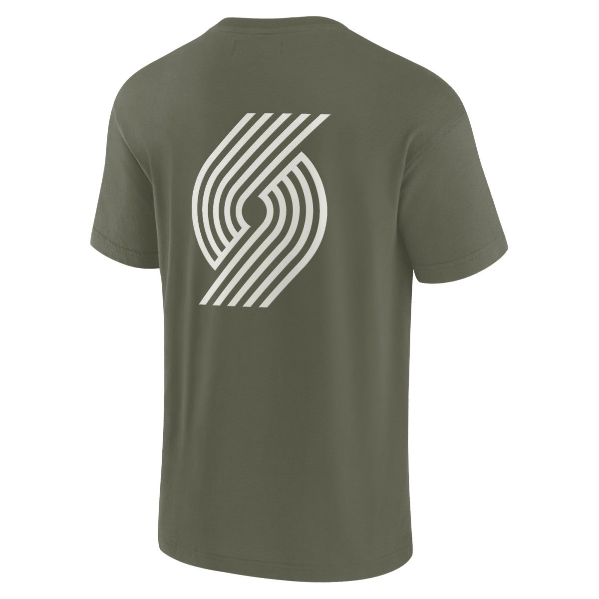Portland Trail Blazers Unisex Elements Super Soft Short Sleeve T-Shirt - Olive | Fanatics discount