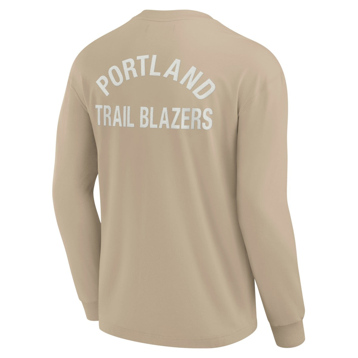 Portland Trail Blazers Unisex Elements Super Soft Long Sleeve T-Shirt - Khaki | Fanatics online
