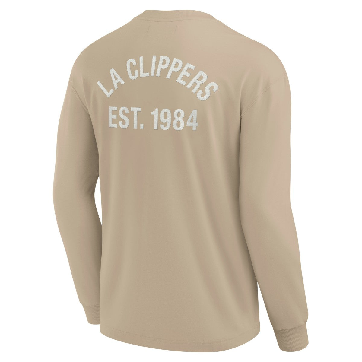 LA Clippers Unisex Elements Super Soft Long Sleeve T-Shirt - Khaki | Fanatics for sale