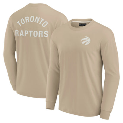 Toronto Raptors Unisex Elements Super Soft Long Sleeve T-Shirt - Khaki | Fanatics on sale