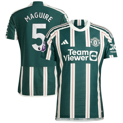 Harry Maguire Manchester United 2023/24 Away Player Jersey - Green | Adidas shop
