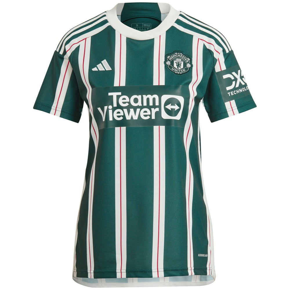 Antony Manchester United Women's 2023/24 Away Replica Player Jersey - Green | Adidas sale