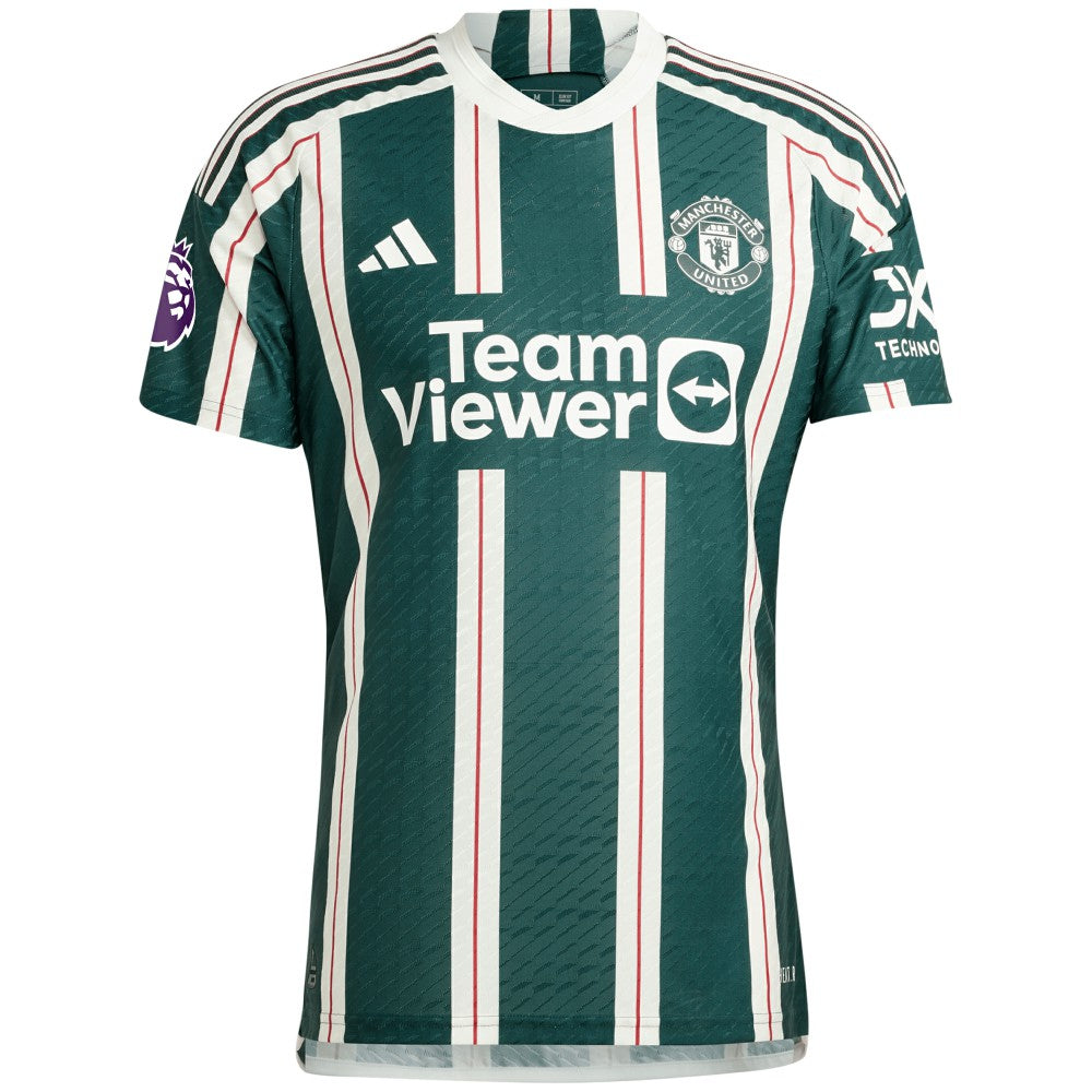 Mason Mount Manchester United 2023/24 Away Player Jersey - Green | Adidas for sale