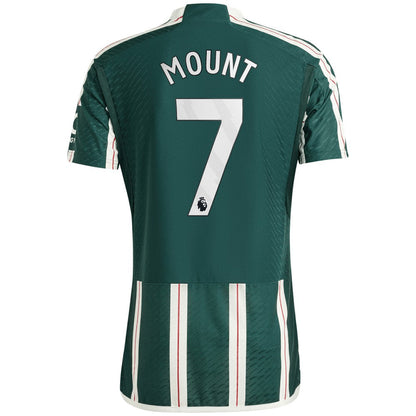 Mason Mount Manchester United 2023/24 Away Player Jersey - Green | Adidas for sale