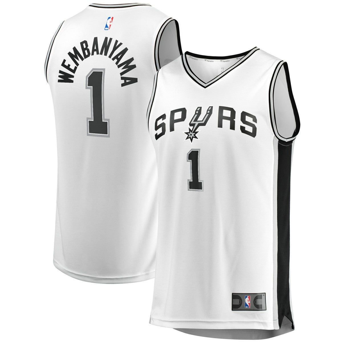 Victor Wembanyama San Antonio Spurs Fast Break Player Jersey - Association Edition - White | Fanatics for sale