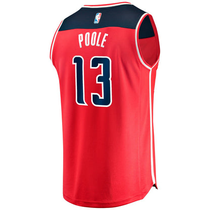 Jordan Poole Washington Wizards Fast Break Player Jersey - Icon Edition - Red | Fanatics sale