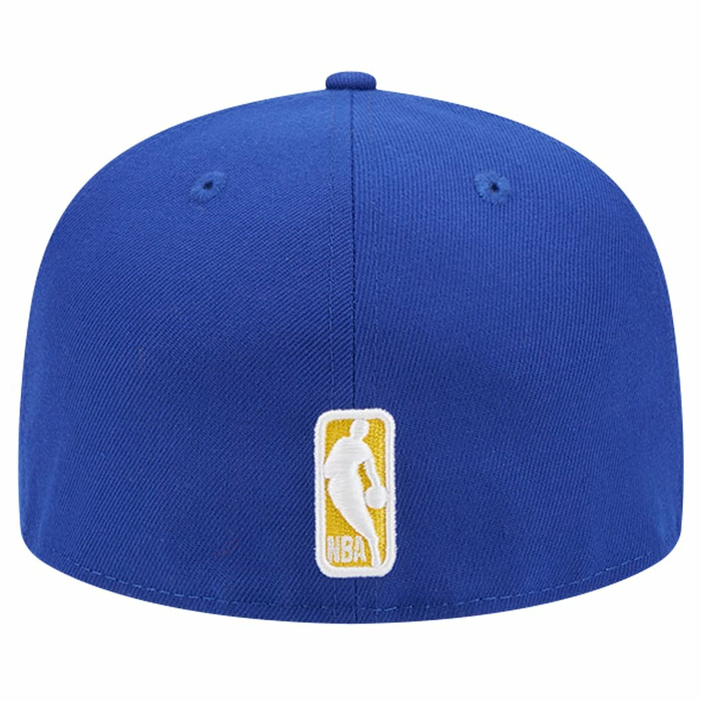 Golden State Warriors Court Sport Leather Applique 59FIFTY Fitted Hat sale - Royal | New Era for sale