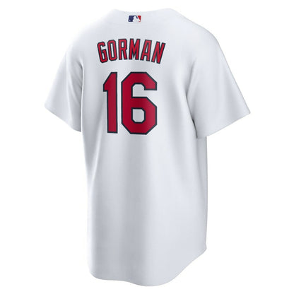 Nolan Gorman St. Louis Cardinals Home Replica Jersey - White | Nike