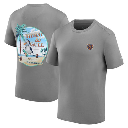 Chicago Bears Thirst & Gull T-Shirt - Gray on sale