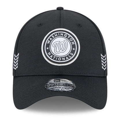 Washington Nationals 2024 Clubhouse 39THIRTY Flex Hat - Black | New Era