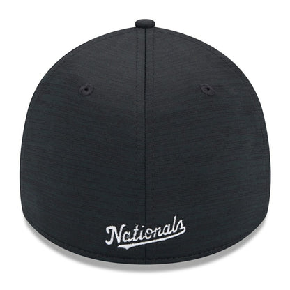 Washington Nationals 2024 Clubhouse 39THIRTY Flex Hat - Black | New Era