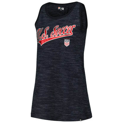 USWNT 5th & Ocean by New Era Women's Athletic Cross Back Tank Top - Navy | New Era online
