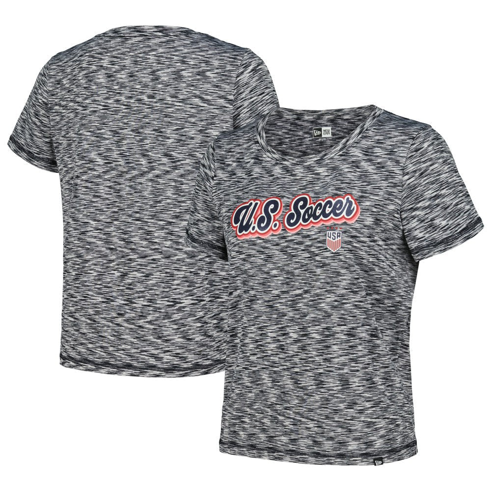 USWNT 5th & Ocean by New Era Women's Athletic T-Shirt - Navy | New Era shop