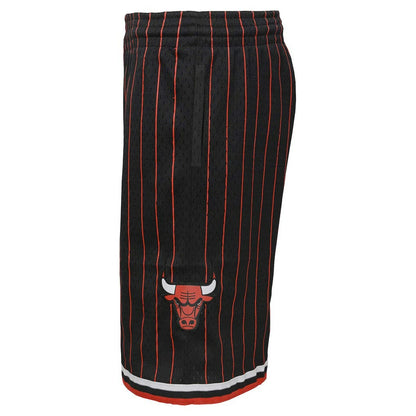 Chicago Bulls Youth Hardwood Classics Swingman Shorts - Black | Mitchell & Ness on sale