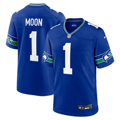 Warren Moon Seattle Seahawks Retired Player Alternate Game Jersey - Royal | Nike sale