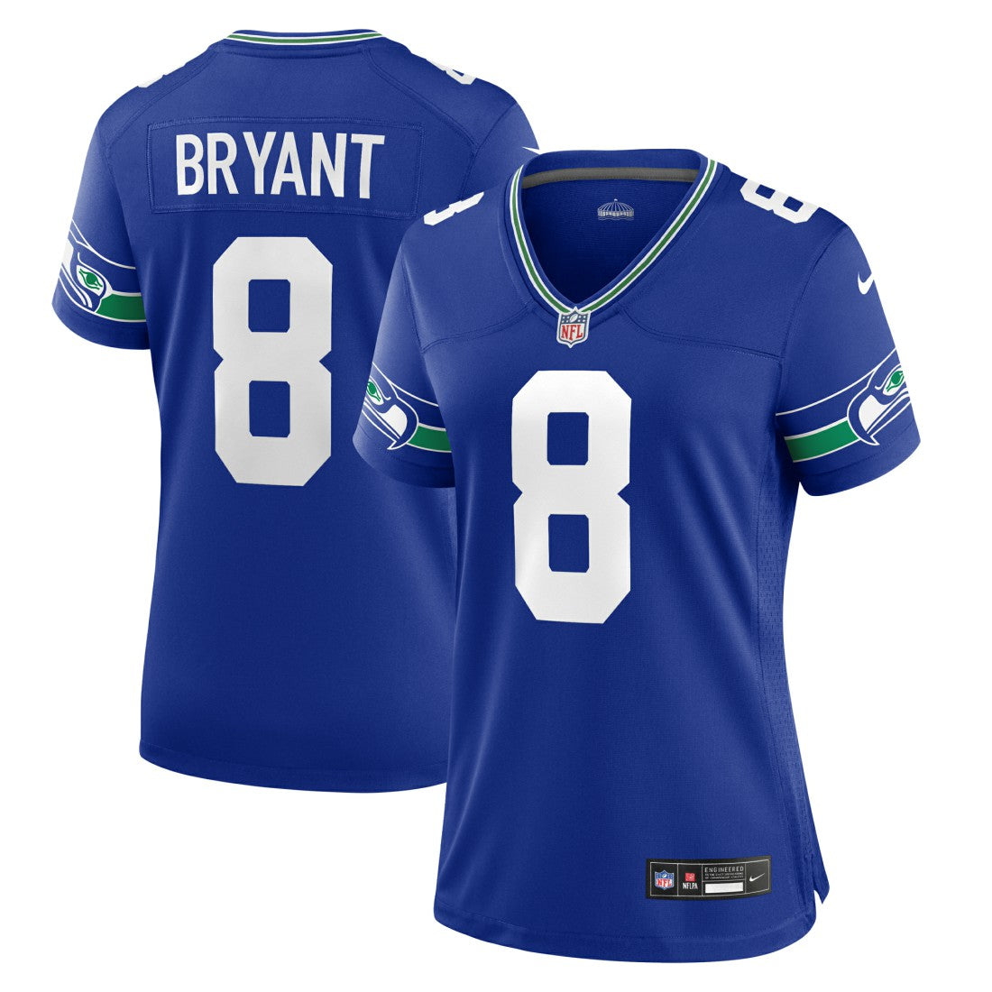 Coby Bryant Seattle Seahawks Women's Throwback Player Game Jersey - Royal | Nike discount