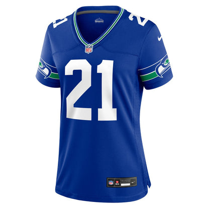 Devon Witherspoon Seattle Seahawks Women's Throwback Player Game Jersey - Royal | Nike on sale
