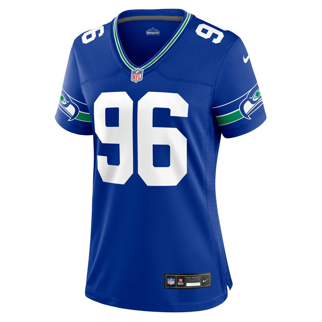 Cortez Kennedy Seattle Seahawks Women's Throwback Player Game Jersey - Royal | Nike for sale