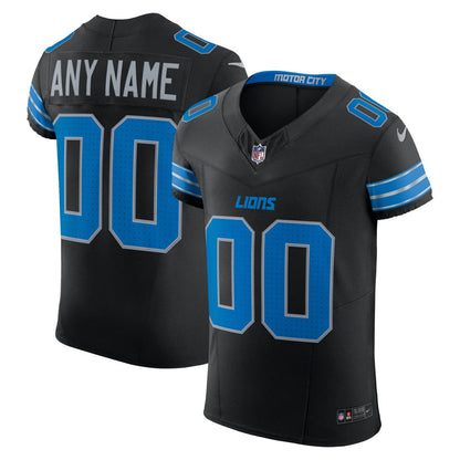 Detroit Lions Alternate Vapor F.U.S.E. Elite Custom Jersey - Black | Nike on sale