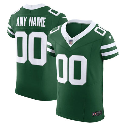 New York Jets Vapor F.U.S.E. Elite Custom Jersey - Legacy Green | Nike discount