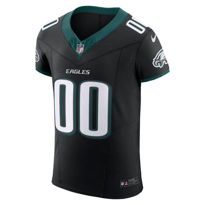 Philadelphia Eagles Alternate Vapor F.U.S.E. Elite Custom Jersey - Black | Nike on sale