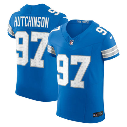 Aidan Hutchinson Detroit Lions Vapor F.U.S.E. Elite Jersey - Blue | Nike online