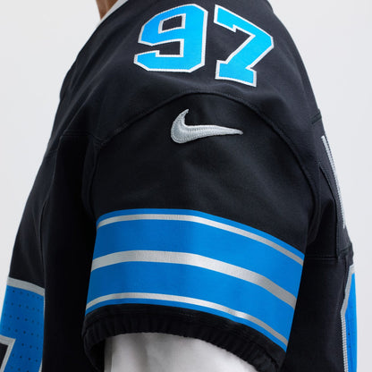 Aidan Hutchinson Detroit Lions Alternate Vapor F.U.S.E. Elite Jersey - Black | Nike on sale